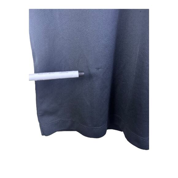 Nike Golf Dri Fit Lightning II F-35 Black Short Sleeve Polo Shirt Mens Small - Picture 4 of 13